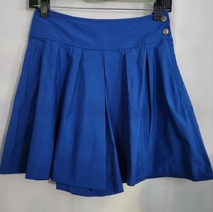 UNIQLO high-waisted blue Skort
